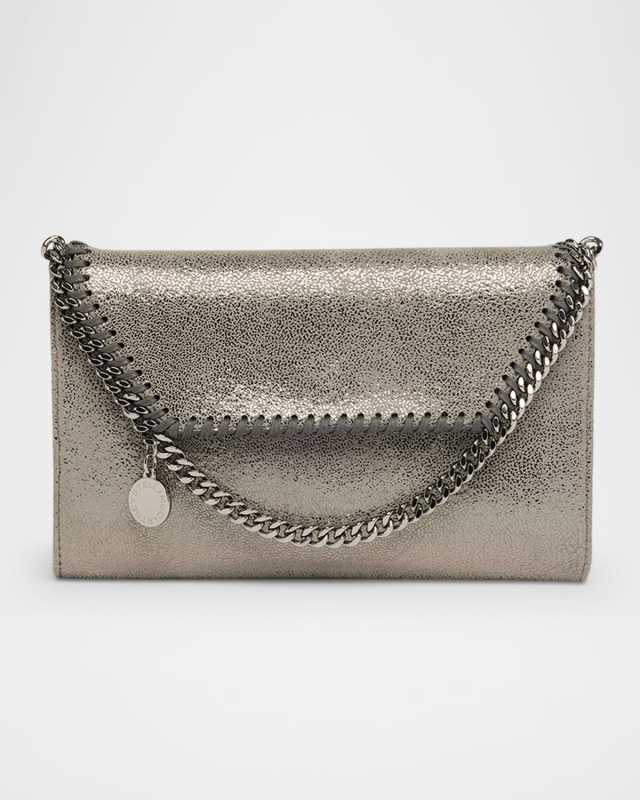 Falabella Mini Metallic Crossbody Bag